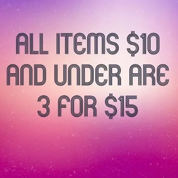 3 for $15 - Picture 1 of 1